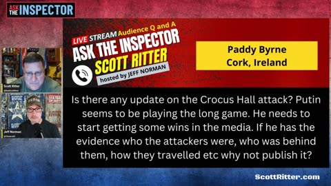 Crocus City Hall Terrorism: The Latest Update from Scott Ritter