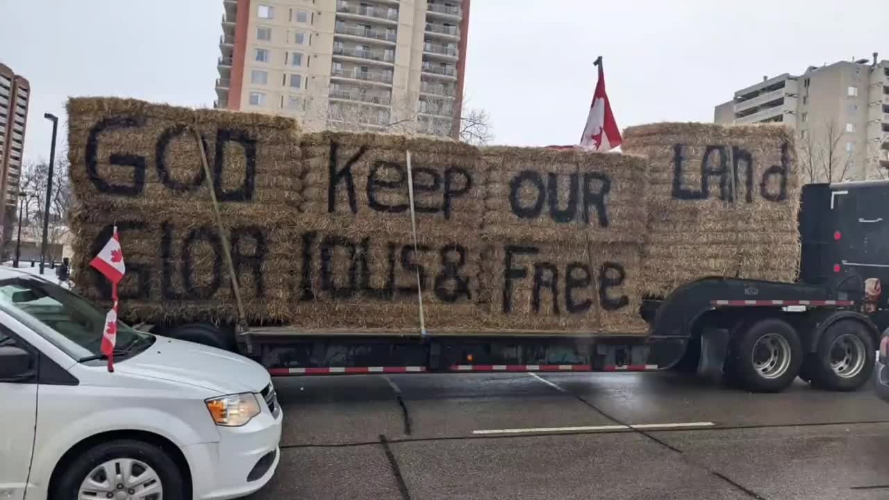 Canada United - Freedom Convoy's of Love ❤️ Edmonton, Kelowna, Coutts, Calgary, Ottawa - Students!