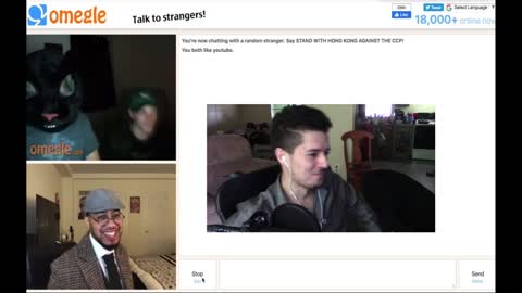 DR. CROMWELL ON OMEGLE "I Do a Backflip!" (Reaction to Azerrz)