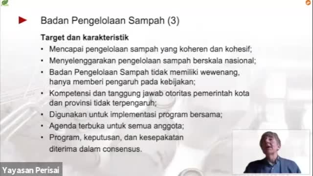 Webinar Session 2: Law, Regulation, and Institution Aspects of Waste Management