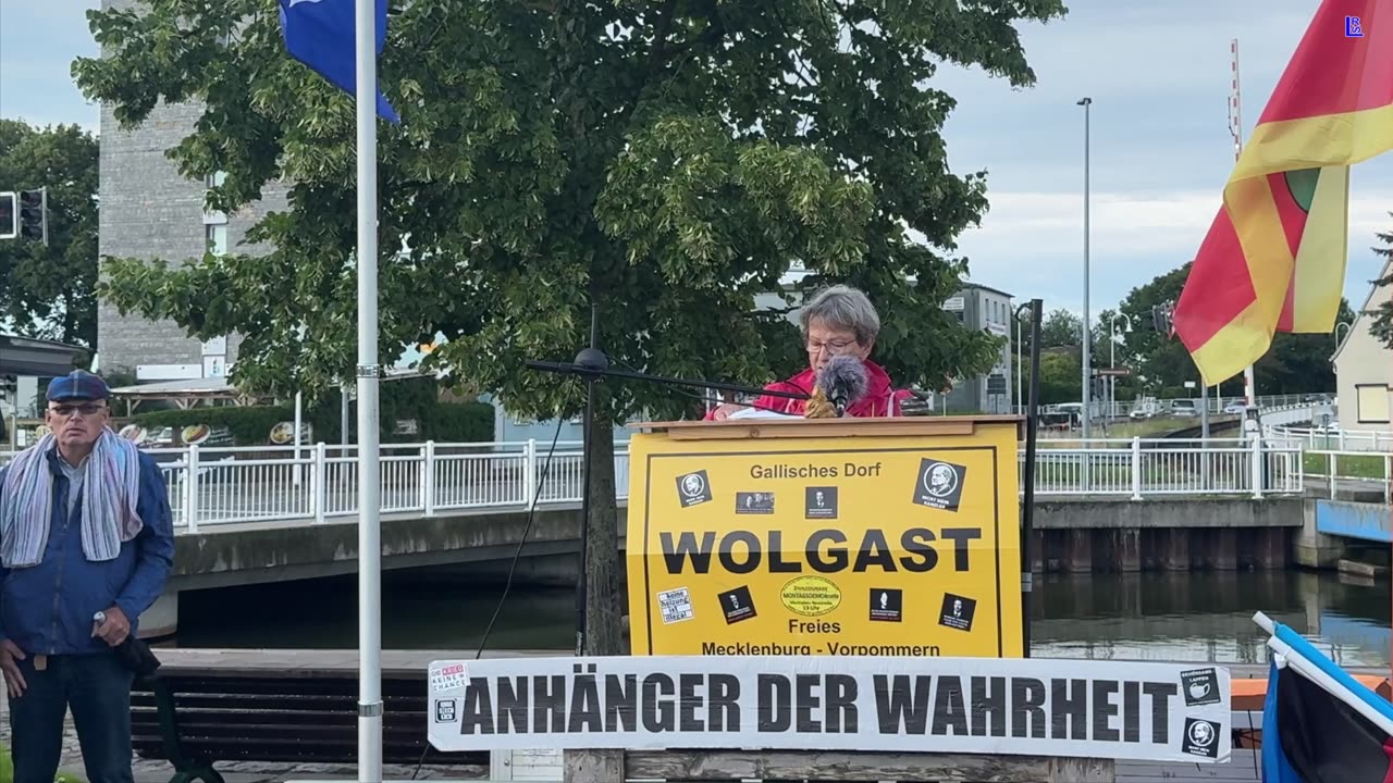 Wolgast - Eva - Gastrednerin aus Neubrandenburg - die Wahrheit muss ans Tageslicht 16-07-2024