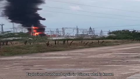 Explosions thundered again in Crimea: what is known