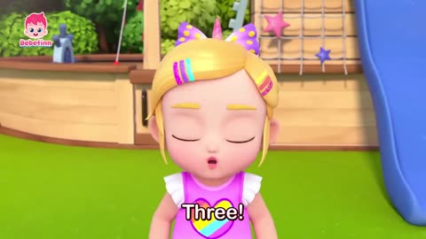 Let's count to three 🤩🤩 #Bebefinn funNursey Rhymes for Kids