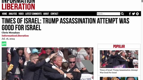 TheFreedomArticles - 20 Key Questions Exposing the Trump Assassination Hoax