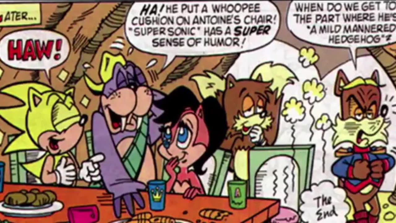 Newbie's Perspective Sonic Comic Issue 4 Review