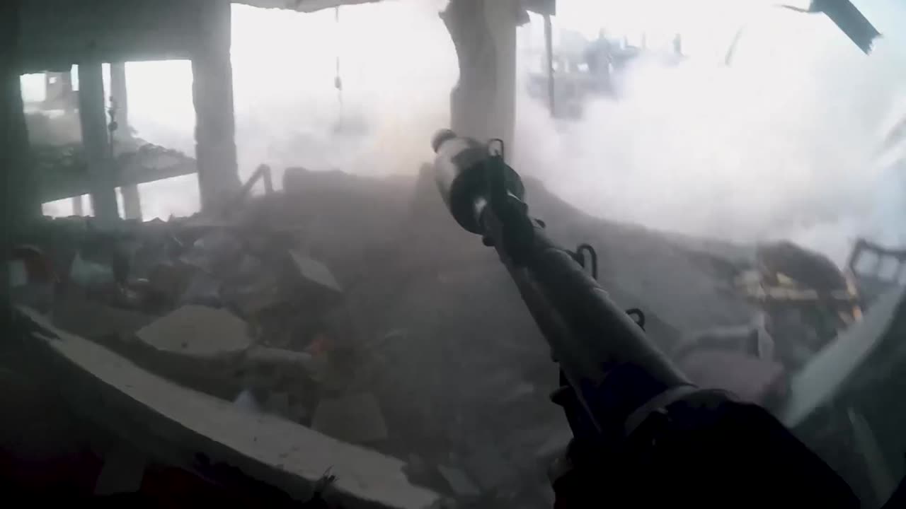 Al-Qassam Brigades released footage of the clashes.