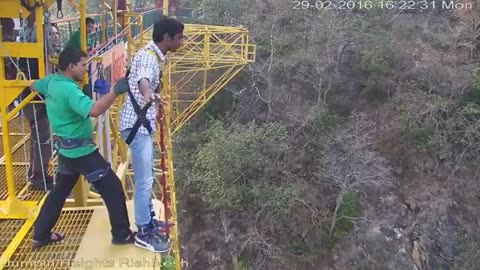 Funny Bungee Jump