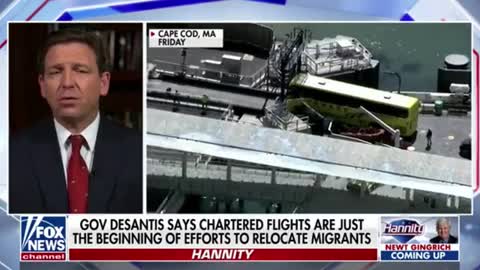 Gov. DeSantis Sets Liberals Straight on Martha's Vineyard Flights