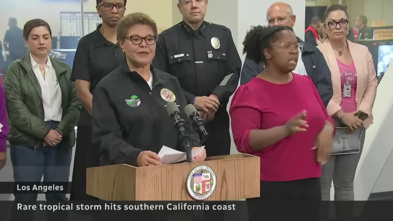 Tropical storm Hilary batters Mexico, California | USA Today