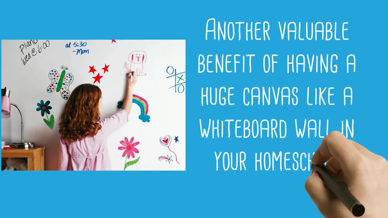 Learning From Home: Tips on Utilizing Whiteboard Painted Wall