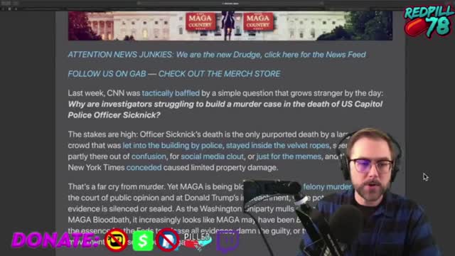 ( -0034 ) Capitol Police Officer Brian Sicknick-Rumors & Missing Evidence-Blame For His Death Was Falsified