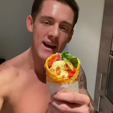 Keto egg-rito🌯