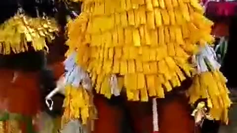 Africa traditional masquerade