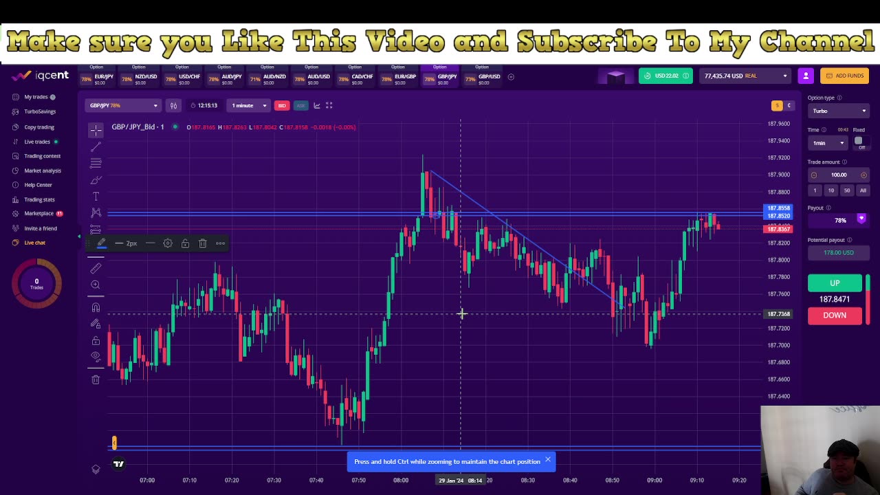 Trading Binary Options Live