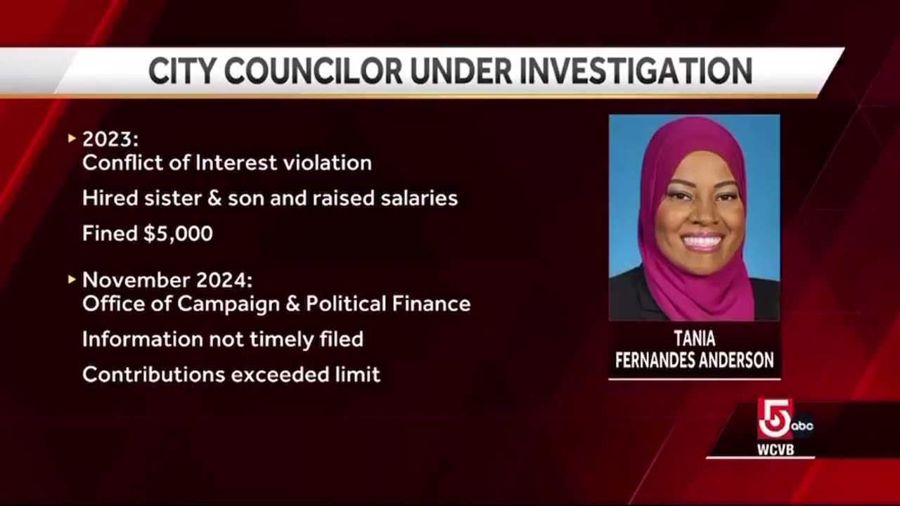 Boston Councilor Tania Fernandes Anderson Arrested for Corruption