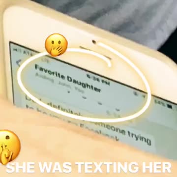 She was texting her favorite daughter woman on subway