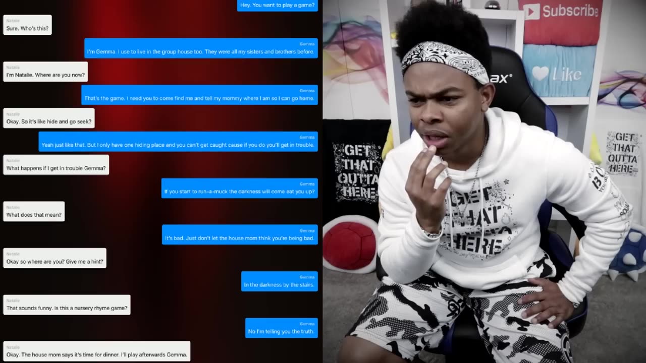 SCARIEST Text Chat EVER #travel #explore #trip #vlog