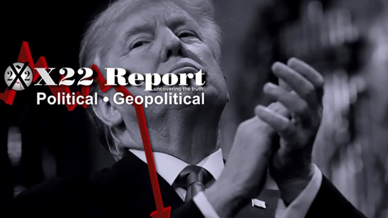 X22 REPORT🔴 Trump uwięziony w [DS], strach, panika, klucz otwiera drzwi,
