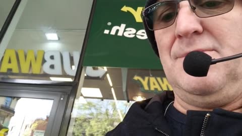 På stan och predikar. Örebro 11 Okt. 2021.