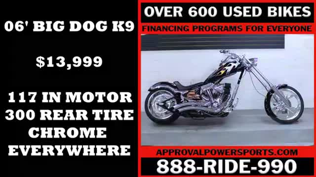 2006 BIG DOG K9 FOR SALE U5328