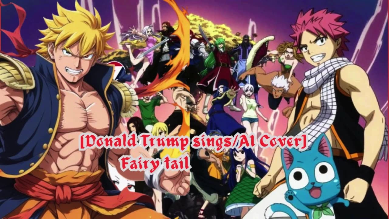 [Donald Trump sings/AI Cover] Fairy tail Opening 8 | JAMIL - The Rock City Boy