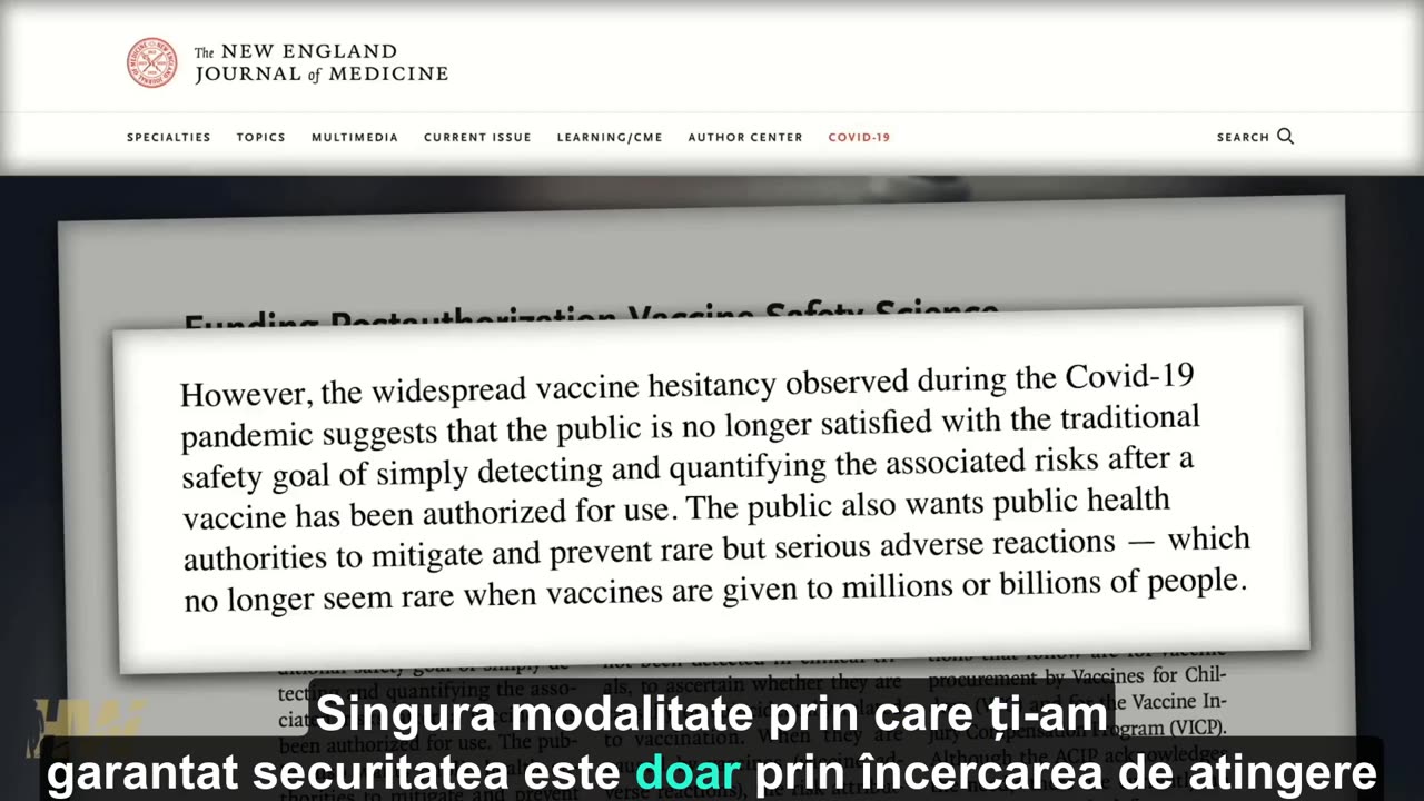 Nu exista studii pre și post autorizare cu privire la siguranta vaccinurilor