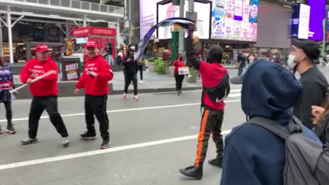 ANTIFA + BLM causing havoc in NYC