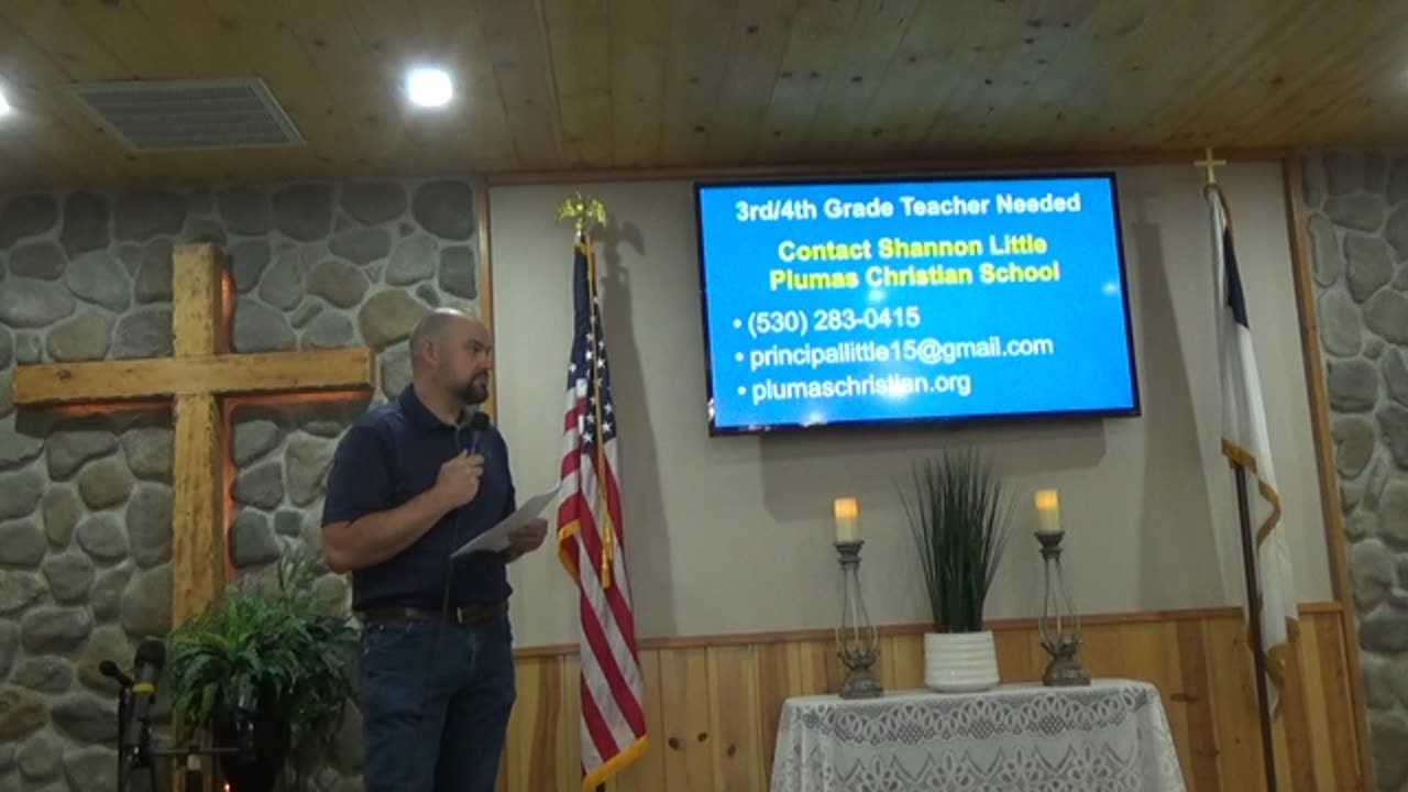 Sierra Christian Church Sunday Service 9-15-2024