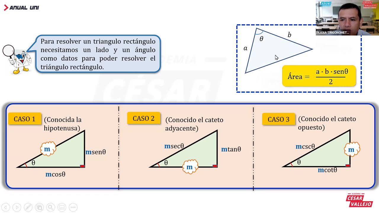 ANUAL VALLEJO 2023 | REFORZAMIENTO 02 | TRIGONOMETRÍA TEORÍA