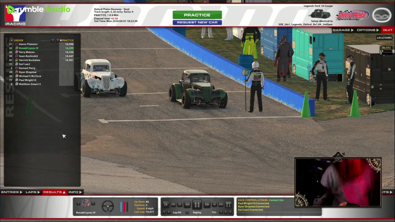 Iracing slinger speedway