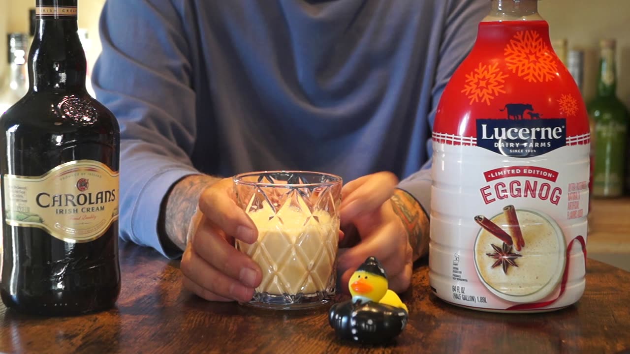 Daniel Masterson - Carolans Irish Cream Whiskey & Lucerne Eggnog