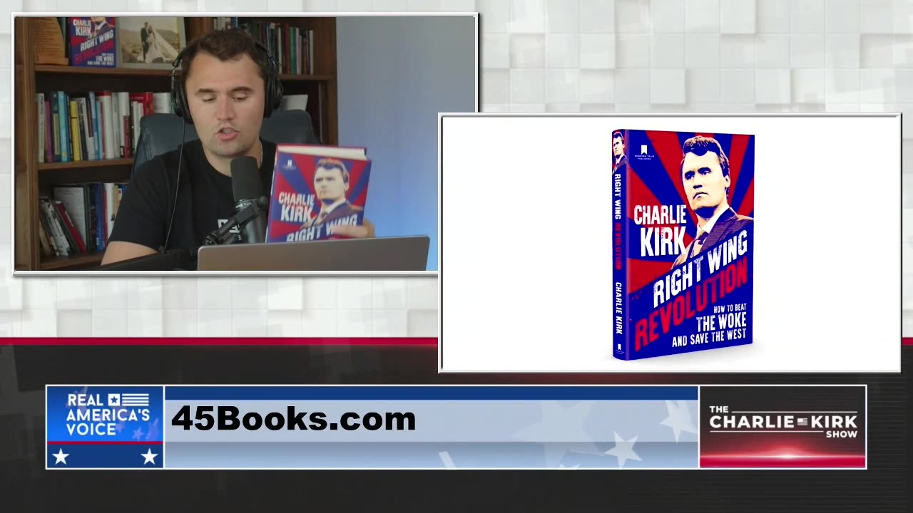 A Sneak Peek at Charlie Kirk's Brand-New Book, Right-Wing Revolution: We Need to Play to Win!