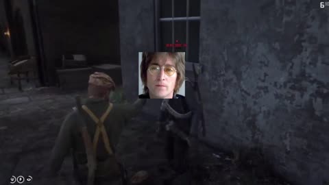 John Lennon Gets Downed by The Sound of Gunfire