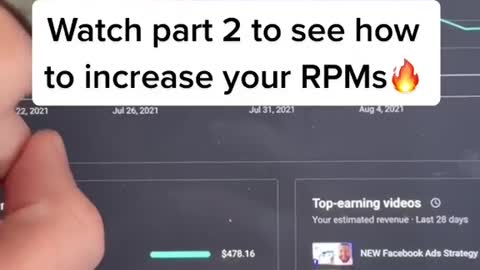 $1000.0 on YouTube per month