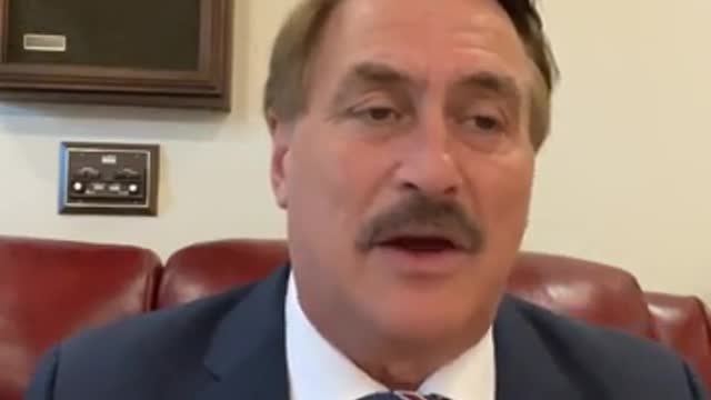 Mike Lindell was live.