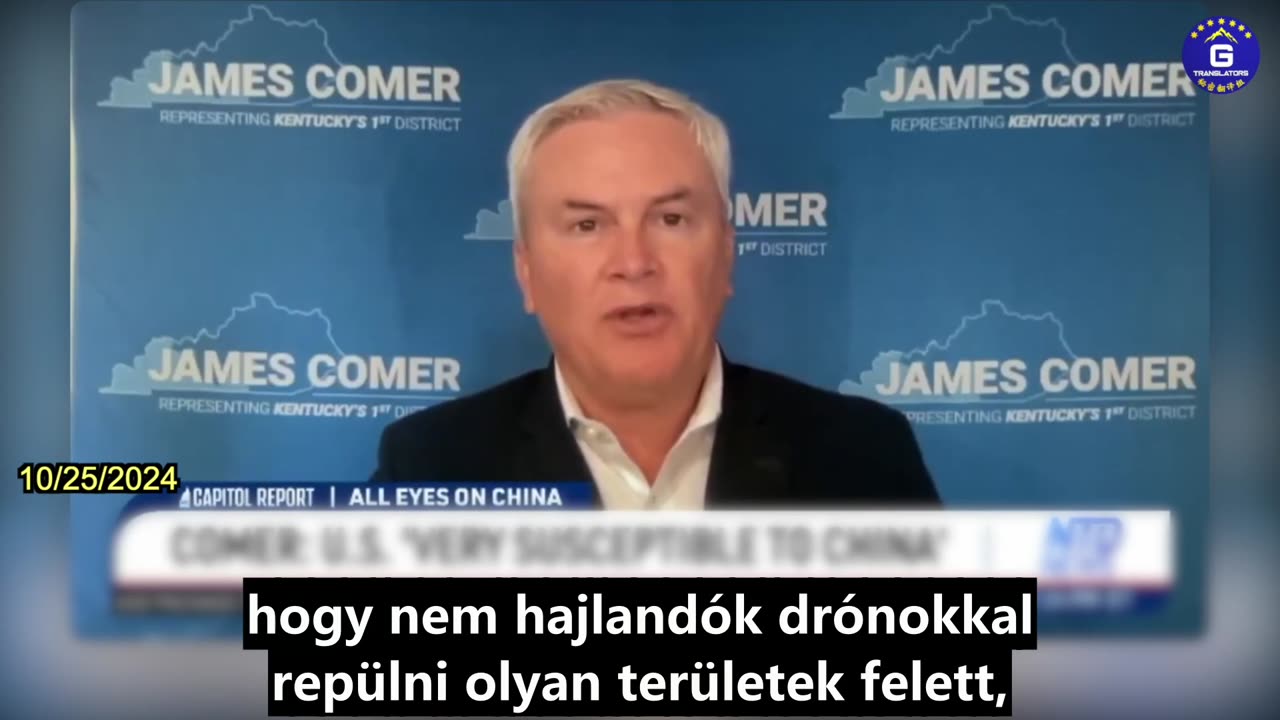 【HU】James Comer: Nem biztos, hogy az USA készen áll a KKP fenyegetésének kezelésére