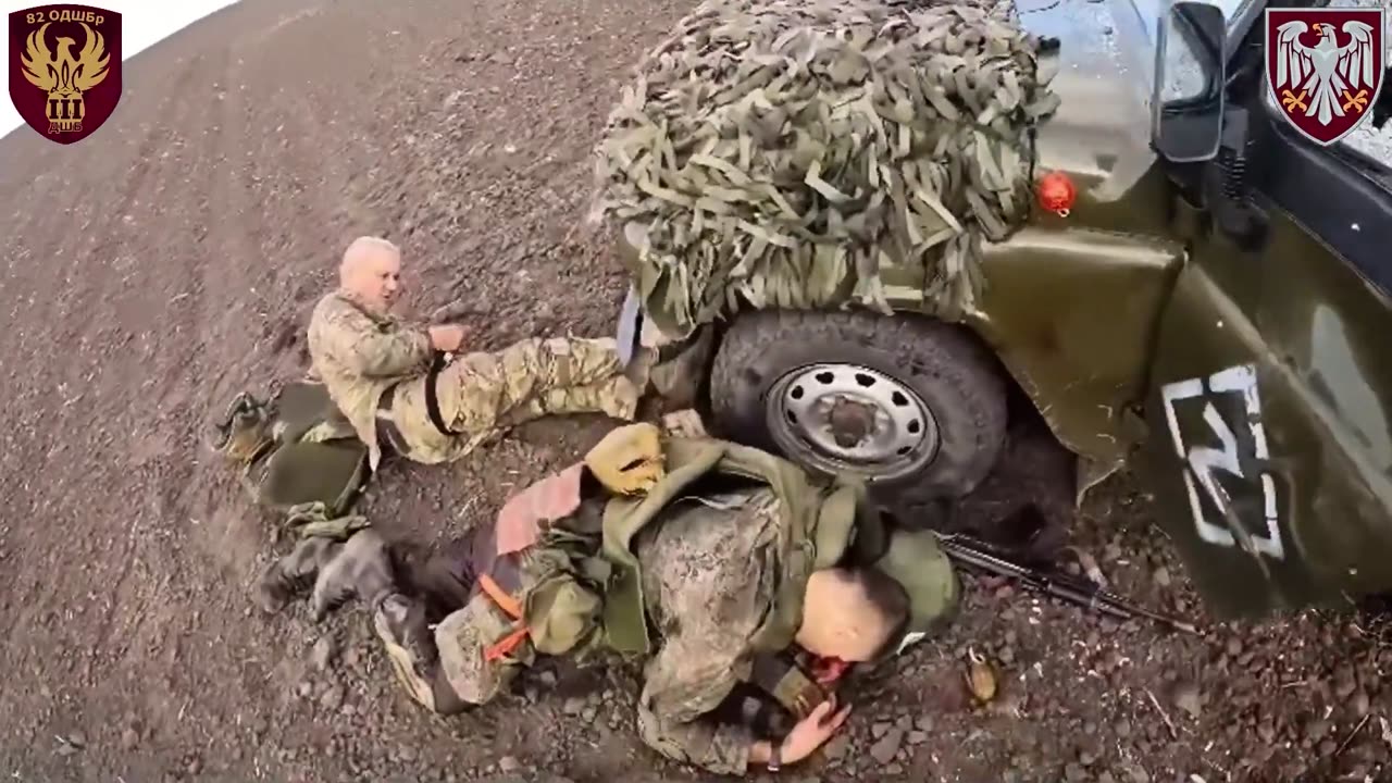 Ukrainains Soldiers Leak Footage Capturing Russian Soldiers