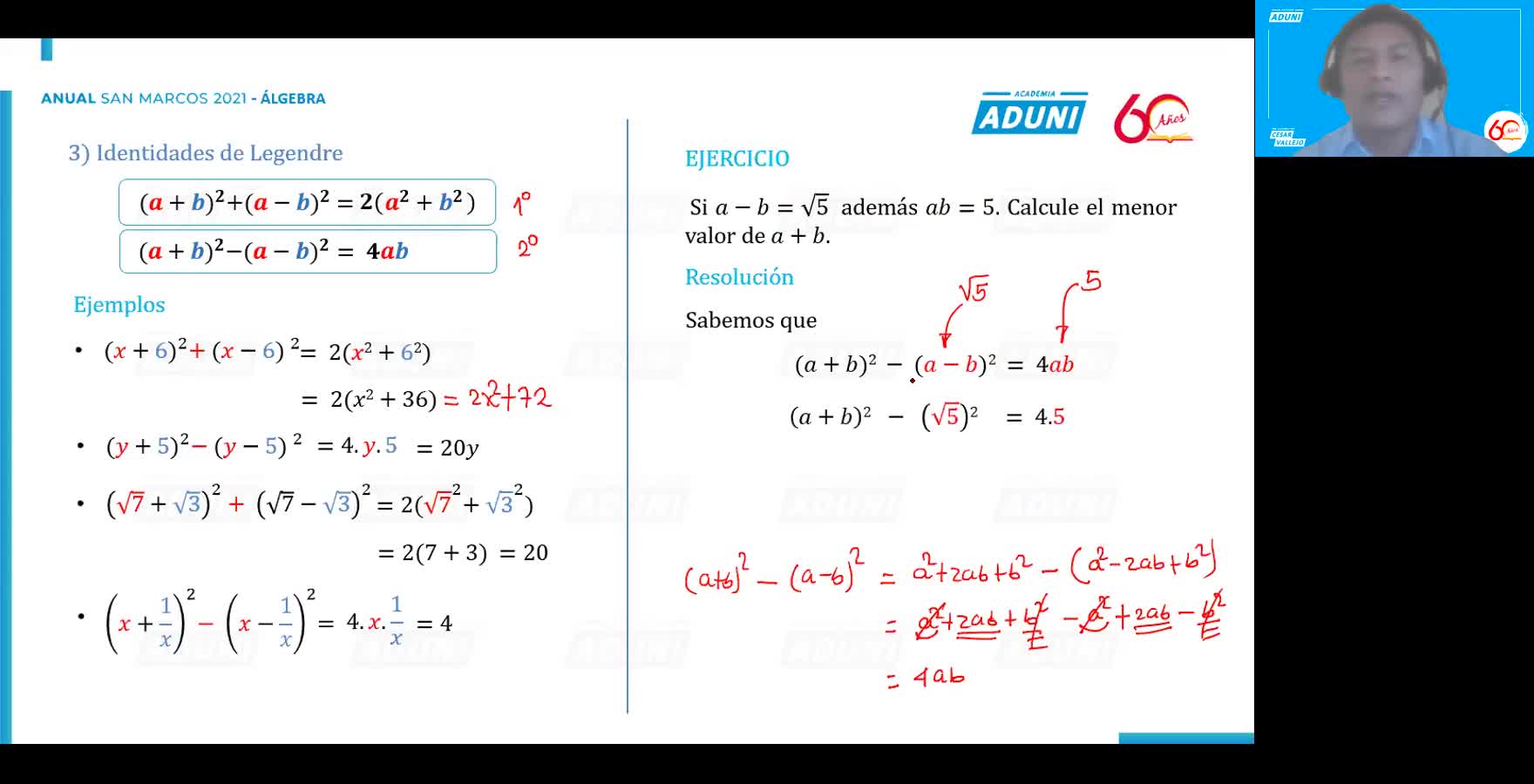 SM semana 05 álgebra