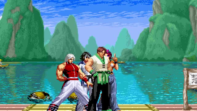 Kim Kaphwan, Jhun Hoon, May Lee and Chae Lim (Me) vs Wolfgang Krauser