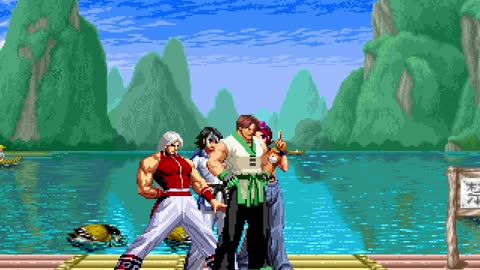 Kim Kaphwan, Jhun Hoon, May Lee and Chae Lim (Me) vs Wolfgang Krauser