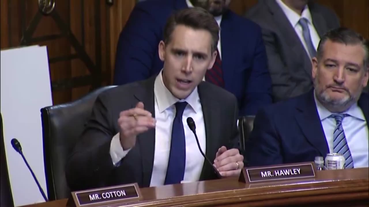 Biden Judicial Nom refuses - multiple times - to answer Sen. Josh Hawley