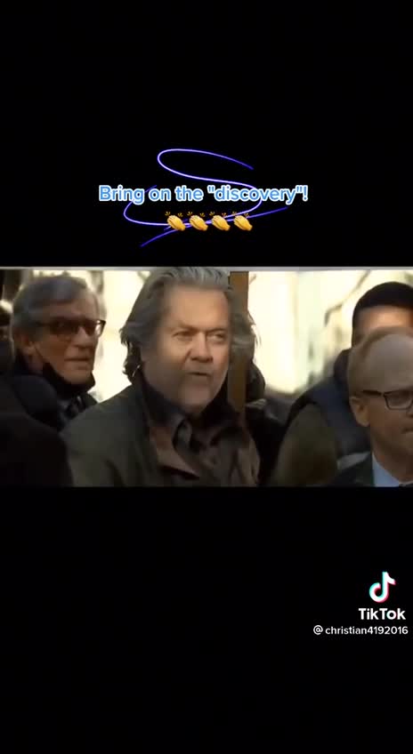 Bannon turns self in on contempt charges and has a message for everyone!