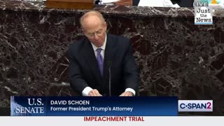 Impeachment trial day four: Schoen - "President Trump did not incite the terrible riots on Jan. 6th"