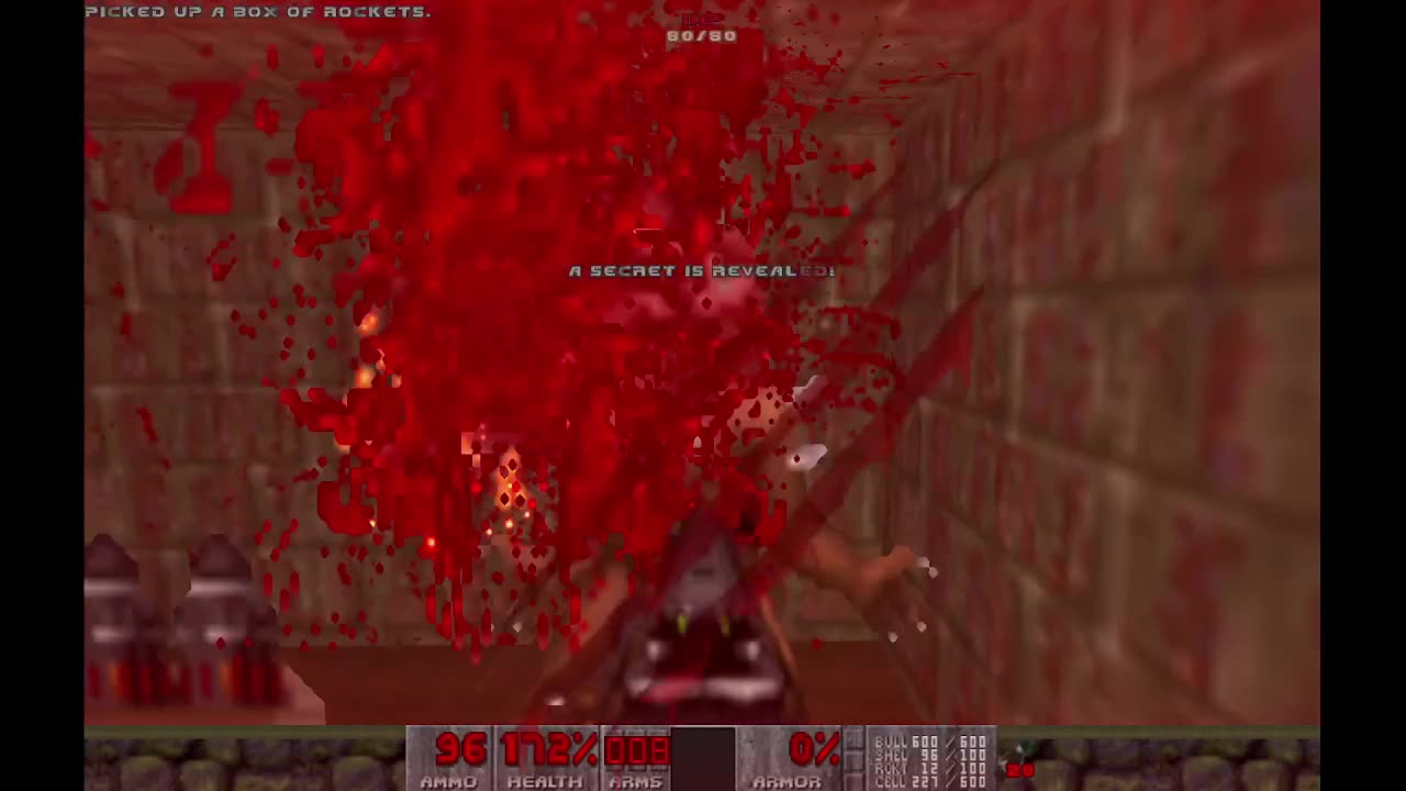 Brutal Final Doom - Plutonia Experiment - Ultra Violence - The Sewers (Level 28) - 100% Completion