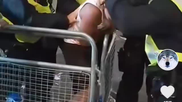 Police arrest man at nottinghillcarnival 2022