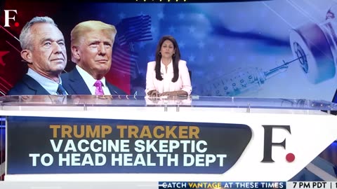 Trump Chooses Vaccine Sceptic RFK Jr as Health Secretary | Vantage with Palki Sharma