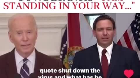 “I’m standing in your way”