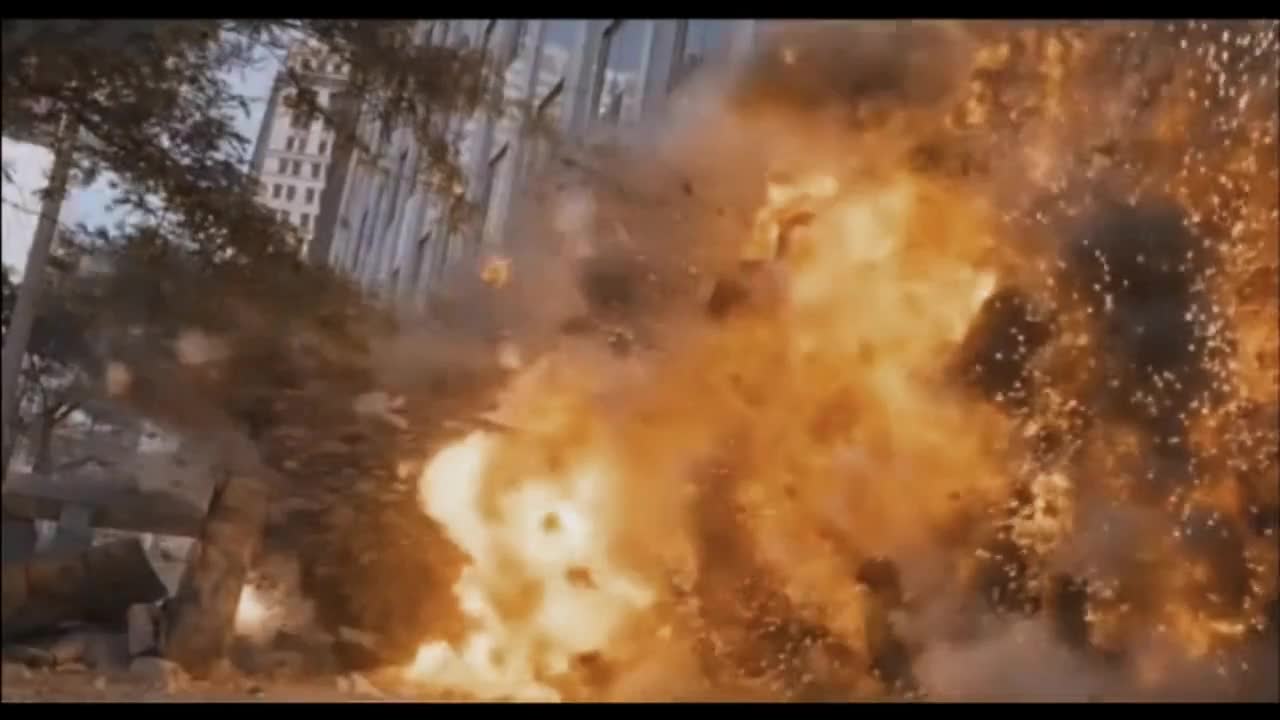 Can superheroes defeat monsters from space