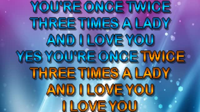 kbkaraokeking three times a lady commodore