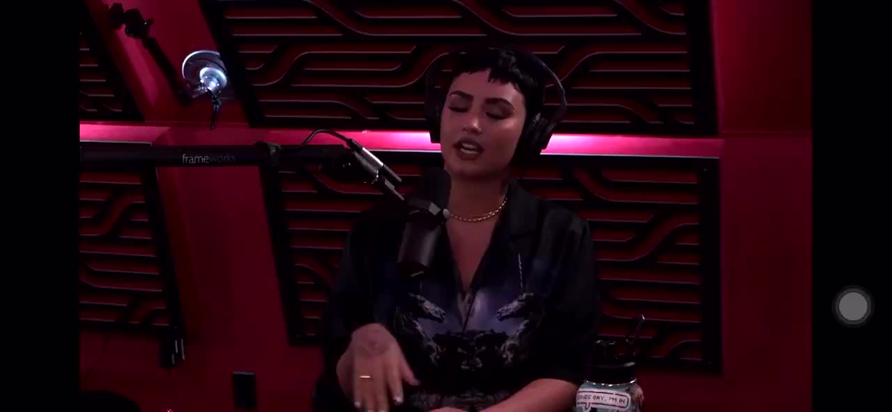 Demi Lovato Opens Up To Joe Rogan About Her Journey To Sobriety